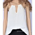Women Crape T-shirts Strapless Shirts with Solid Color Factory